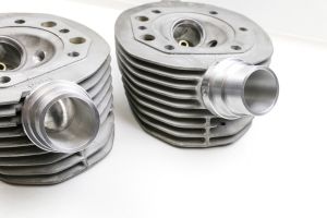 Ansaugstutzen (Paar) Aluminium für Delorto Vergaser