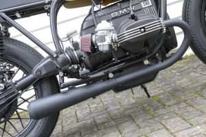 BMW R75 R80 R90 R100 Twinshock 2-2 Bobber Komplettanlage mit ABE