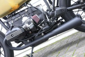 BMW R75 R80 R90 R100 Twinshock 2-2 Bobber Komplettanlage mit ABE