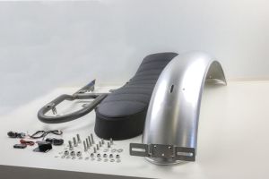 BMW R80R R100R Paralever 1-Pers. mit Stufe Heckumbau Kit freitragend mit TÜV