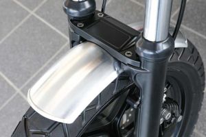 BMW R65 R80 R100 Monolever Gabelstabi-Schutzblech Kit CNC gefräst