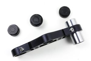 BMW R65 R80 R100 Monolever Gabelbrücke 38,5mm für Stummellenker mit TÜV