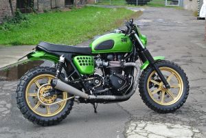 Triumph scrambler customizing