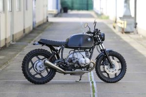 BMW Boxer Scrambler Umbau Concept Bike Monolever