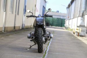BMW Boxer Scrambler Umbau Concept Bike Monolever