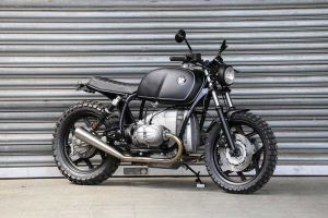 BMW Boxer Scrambler Umbau Concept Bike Monolever