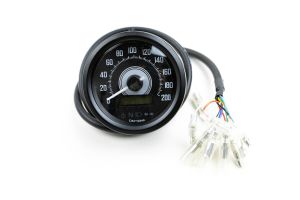 Daytona Velona 60 Tachometer 200Km/h ,schwarz