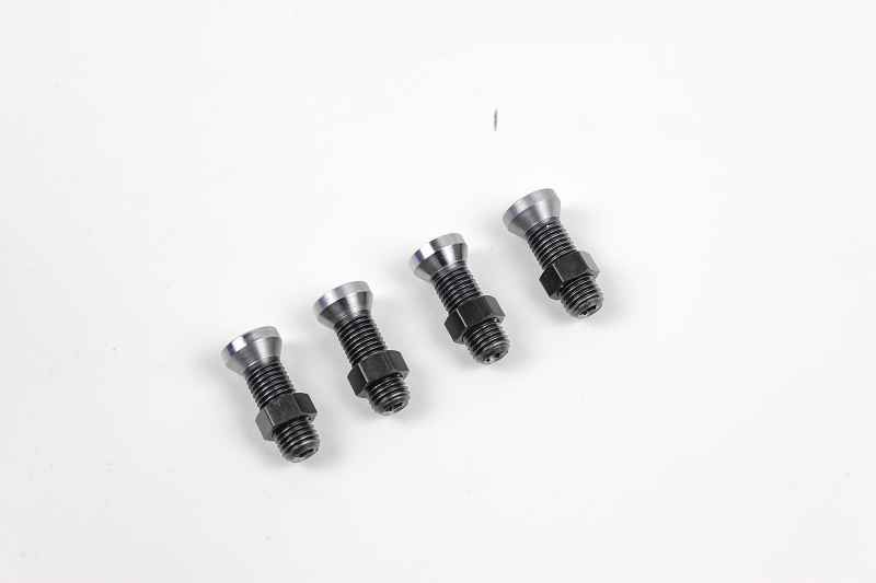 Forged high-strength valve adjustment screws with hexagon socket