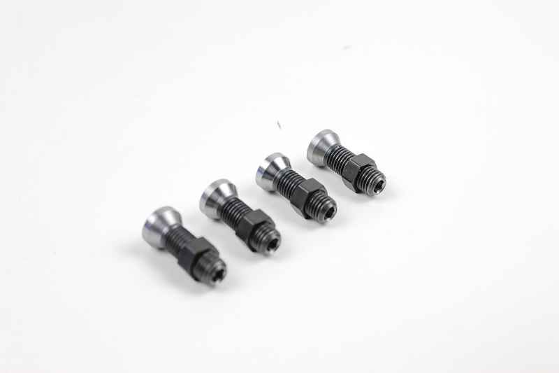 Forged high-strength valve adjustment screws with hexagon socket