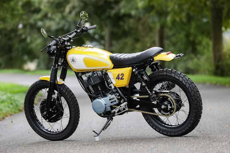 Yamaha SR 500 Umbau inklusiver kompletter Restauration