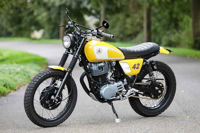 Yamaha SR 500 Umbau inklusiver kompletter Restauration