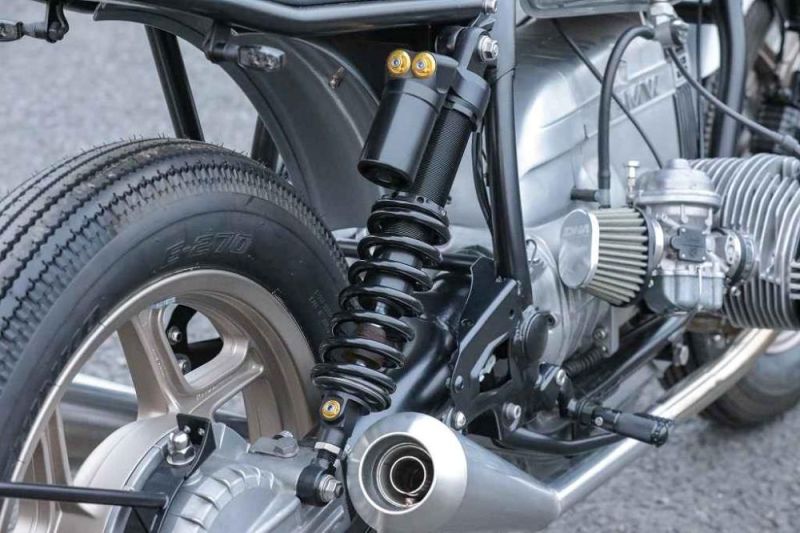 BMW Cafe Racer Concept Bike Special Silver