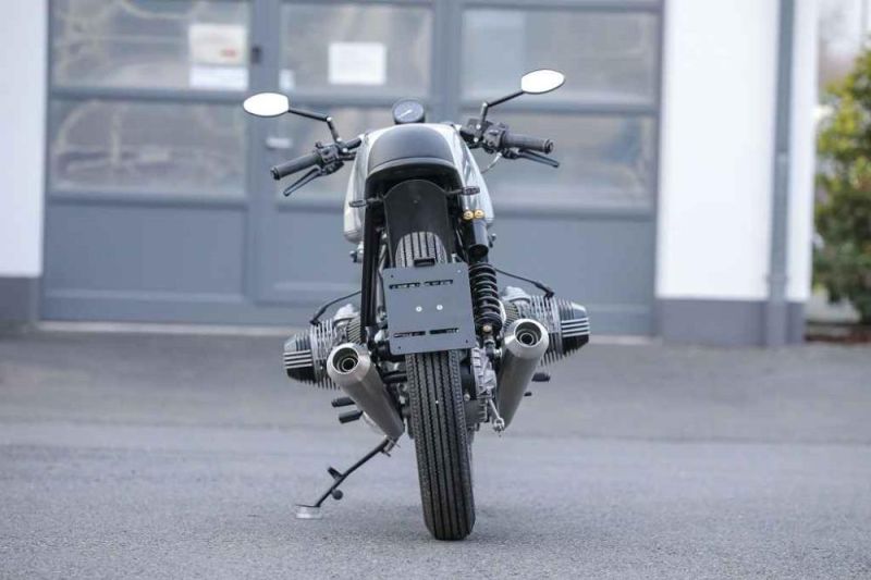 BMW Cafe Racer Concept Bike Special Silver