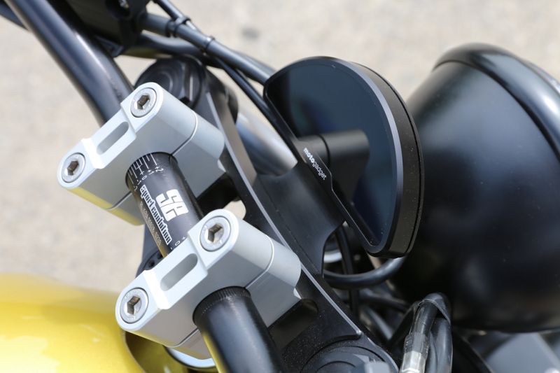 MOTOGADGET Halteblech Motoscope Pro, schwarz