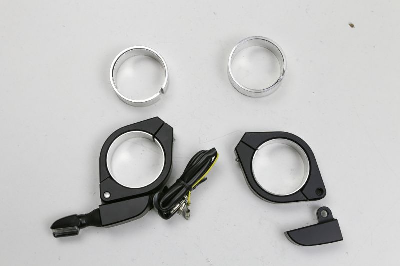 Blinkerhalter Set für Gabelrohre 38-41mm