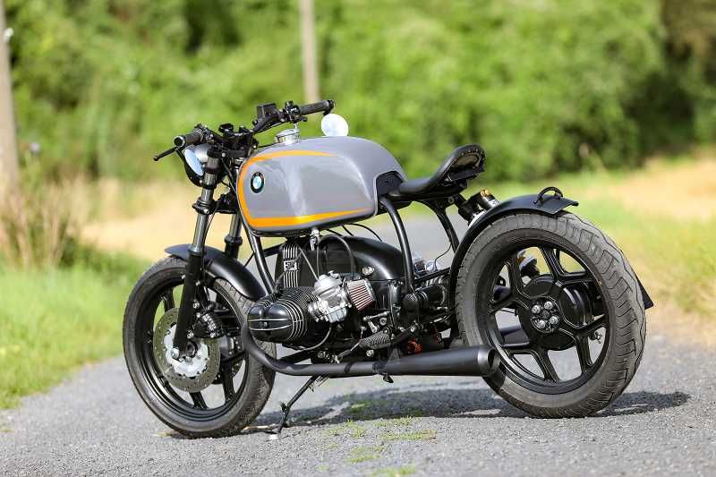 BMW Bobber SE Concept Bike Performance Edition gray orange