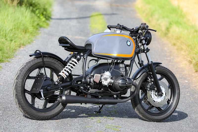 BMW Bobber SE Concept Bike Performance Edition gray orange