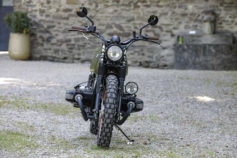 BMW Bobber SE Concept Bike Twinshock green Edition