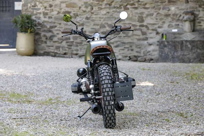 BMW Bobber SE Concept Bike Twinshock green Edition