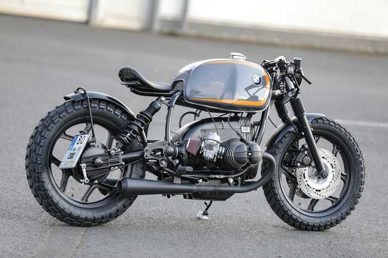BMW Bobber SE Concept Bike Racer Edition gray orange #3