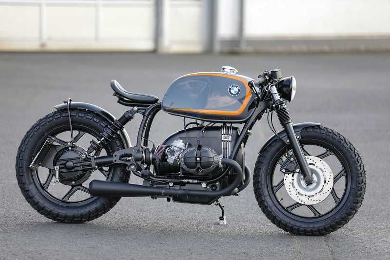 BMW Bobber SE Concept Bike Racer Edition gray orange #3