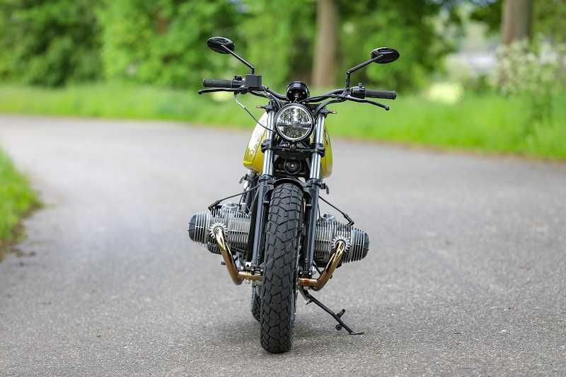 BMW Bobber SE Concept Bike Second Series yellow