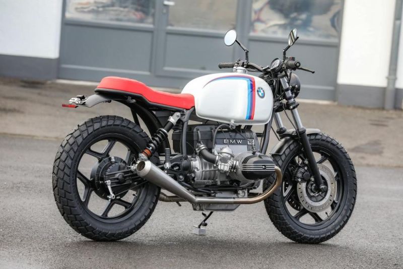BMW Roadster SE Concept Bike White Red Edition