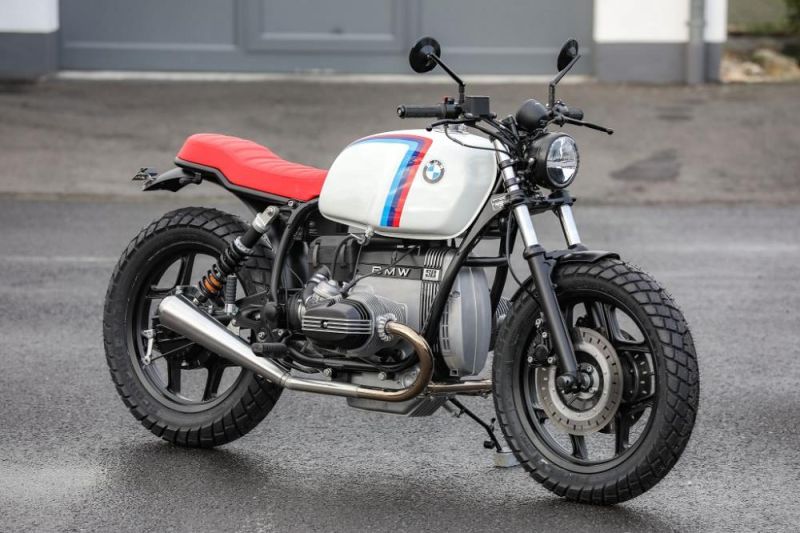 BMW Roadster SE Concept Bike White Red Edition