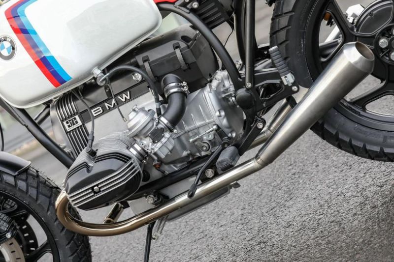 BMW Roadster SE Concept Bike White Red Edition
