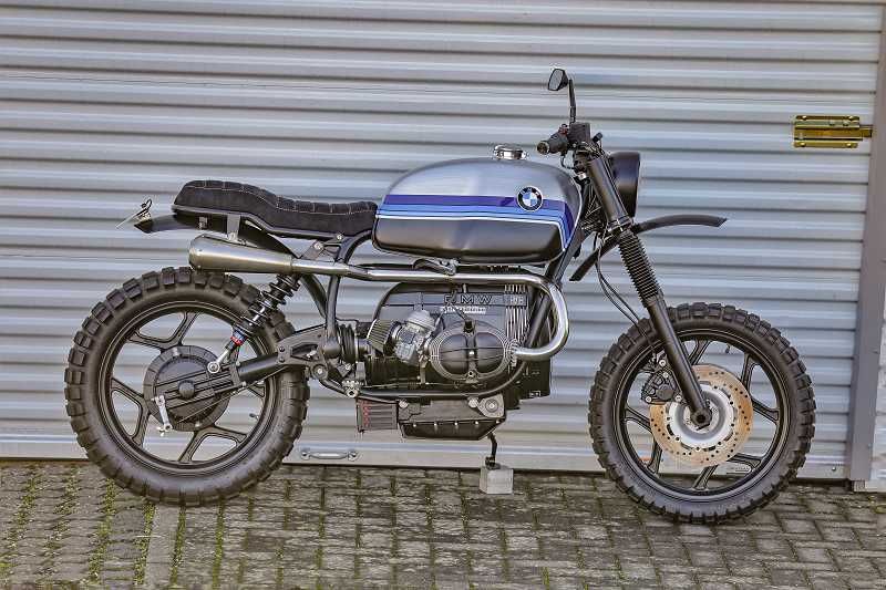 BMW Scrambler Concept Bike Monolever