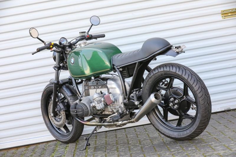 BMW Roadster SE Concept Bike Patina green