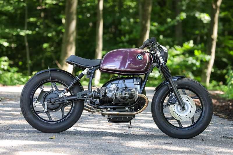 BMW Bobber SE Concept Bike Old Fashion purple