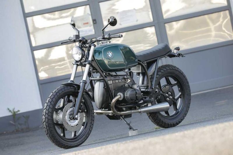 BMW Roadster SE Concept Bike Green Beauty Edition long