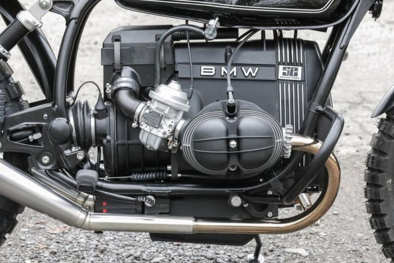 BMW Scrambler SE Concept Bike Black Ümannsch