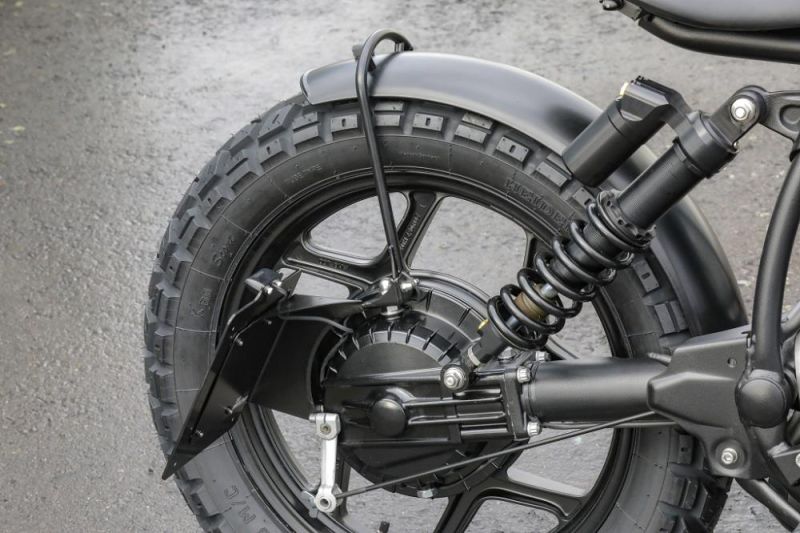 BMW Monolever Bobber Schutzblech + Kennzeichenhalter Umbau