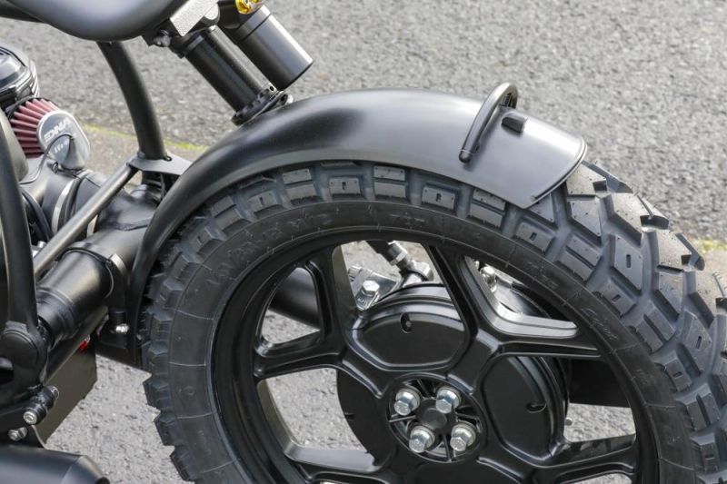 BMW Monolever Bobber Schutzblech + Kennzeichenhalter Umbau