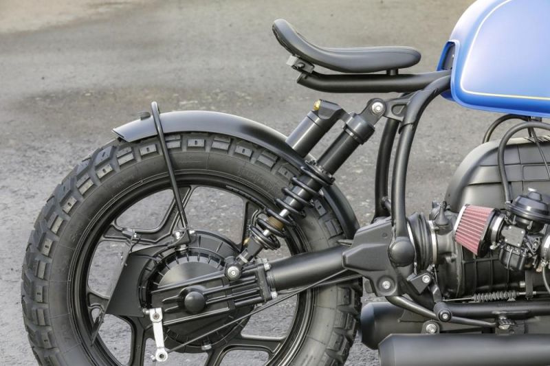 BMW Monolever Bobber Schutzblech + Kennzeichenhalter Umbau
