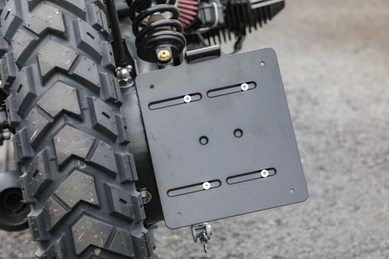 BMW Monolever Bobber Schutzblech + Kennzeichenhalter Umbau