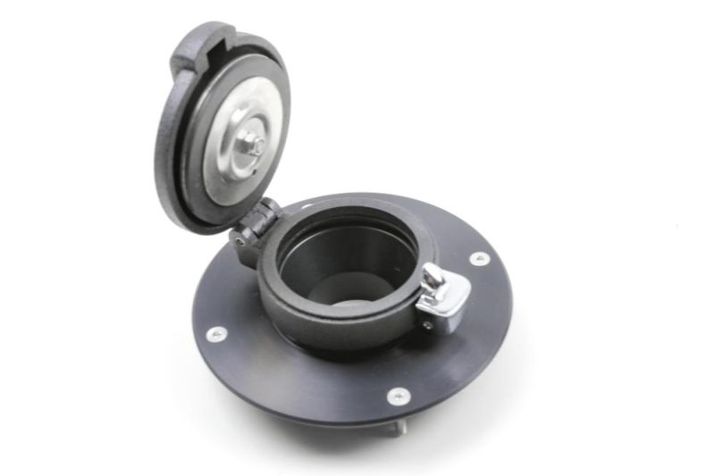 Tankdeckel Monza für BMW K75/100/1100 Modelle inklusive Adapter in schwarz