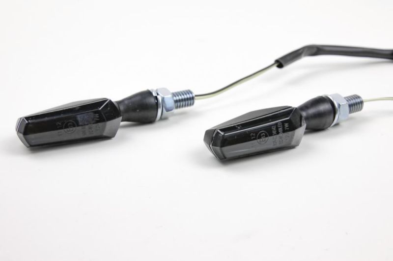 Blinkleuchte Shadow LED schwarz getönt