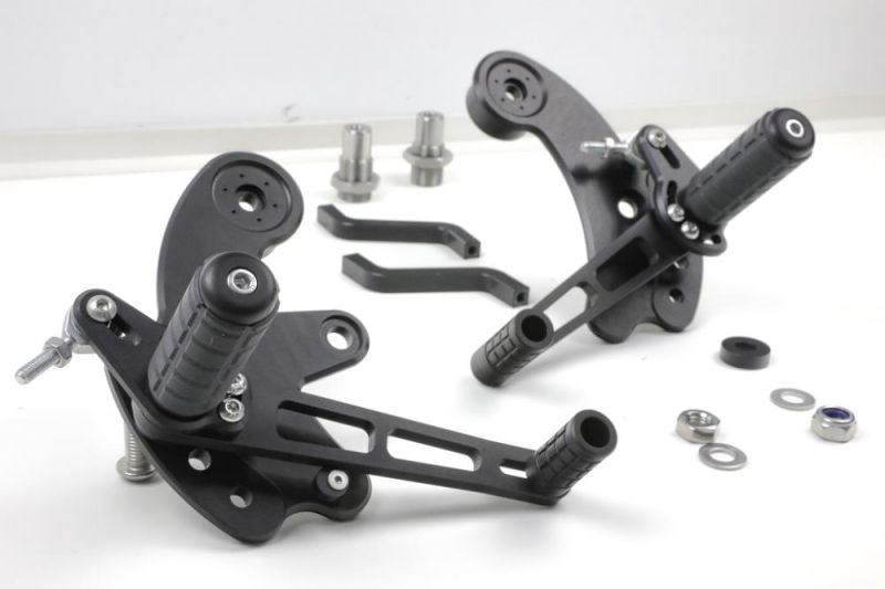 SE Fußrasten-Komplettanlage für BMW R65 R80 R100 Monolever