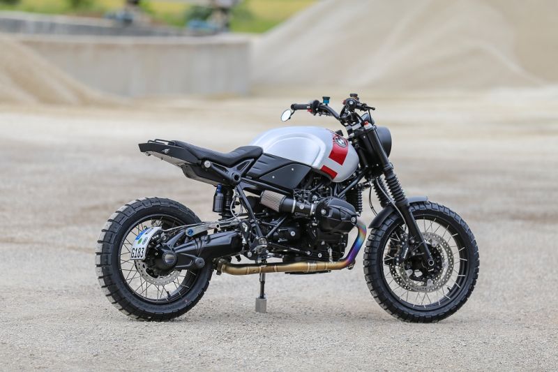 BMW R nineT Scrambler conversion