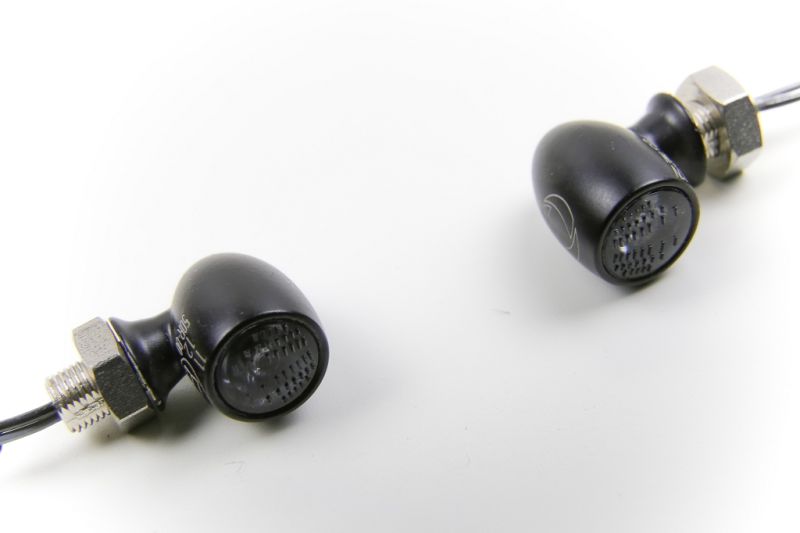 Kellermann LED-Blinker Bullet Atto Dark, getöntes Glas