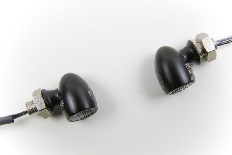 Kellermann LED-Blinker Bullet Atto Dark, getöntes Glas