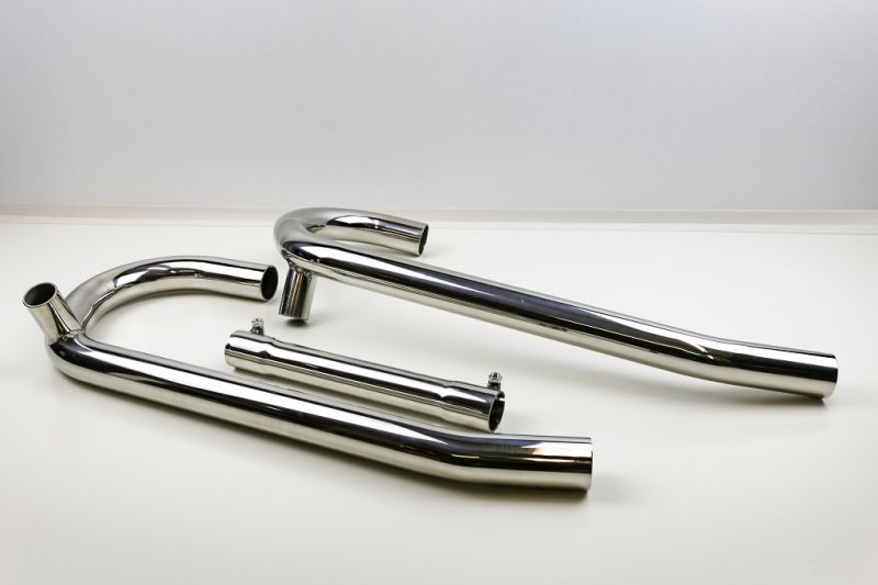 BMW R60 R75 R80 R90 R100 Twinshock Krümmer 38mm mit Interferenzrohr