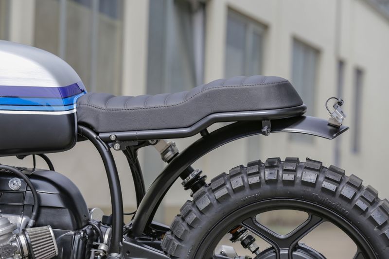 BMW R65 R80 R100 Monolever 1-Pers. mit Stufe Heckumbau-Kit freitragend mit TÜV