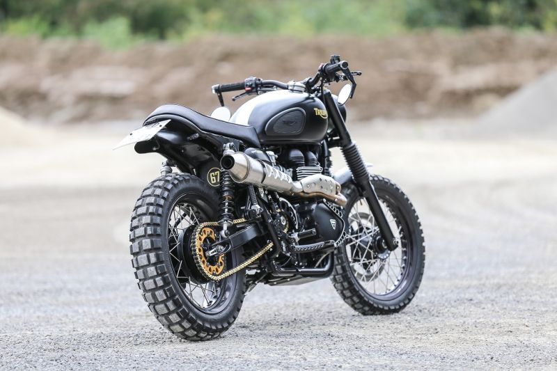 Triumph Scrambler umbau