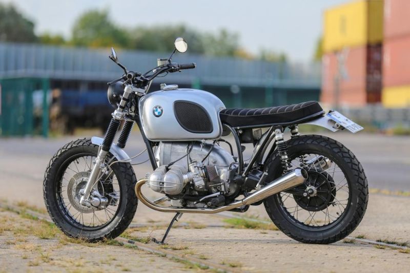 BMW R45 R65 Twinshock 2-Pers. mit Stufe Heckumbau Kit mit TÜV