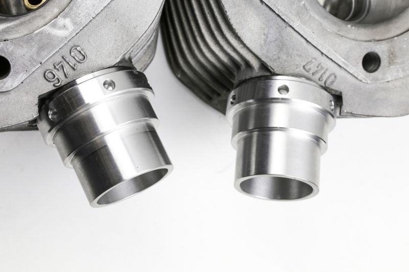 Ansaugstutzen (Paar) Aluminium für Delorto Vergaser