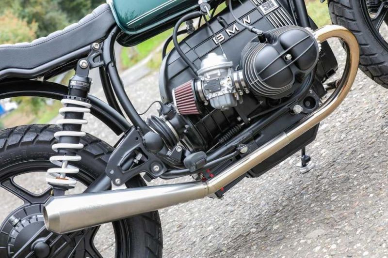 BMW R65 R80 R100 Monolever Auspuff